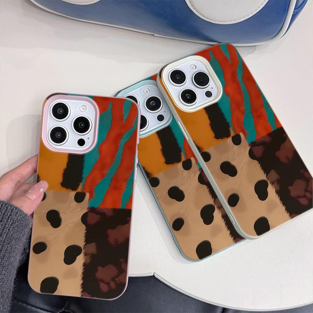 Sexy Leopard Print Phone Case For IPhone 17 16 15 Plus 11 13 12 14 Pro Max 16e 17 Air Soft Transparent Cover Cases Coque