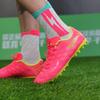 Li Ning Iron MG Multi Ground Artificial Turf Coverage Soccer Shoes Men's Neon Red ASFR001-1