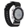 Mens Digital Sports Waterproof Watch Dual Time Zone Stopwatch Calendar Day Display Alarm Clock EL Backlight 50m