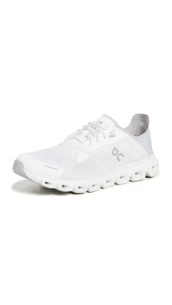 On Cloud 6 Coast White Glacier Running Size Women's Shoes, 23.5cm