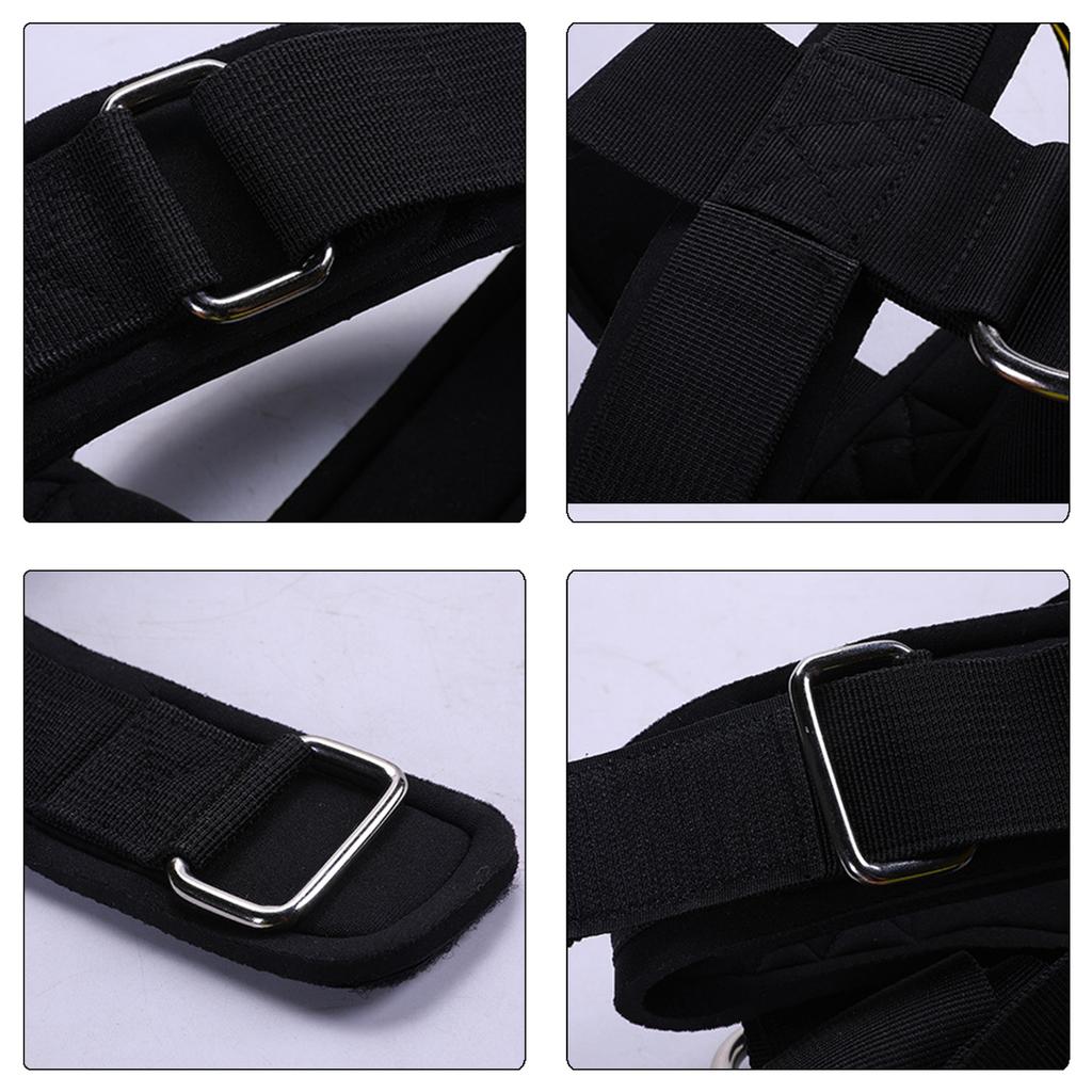 Adjustable Head Harness Neck Trainer Head Training Belt Sports Neck Training Exerciser for Weightlifting Bodybuilding