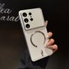 Litchi Leather Texture Magnetic Phone Case for For Samsung Galaxy S26 Ultra S25 S24 Ultra Plus FE S26+ for  Shockproof Cover