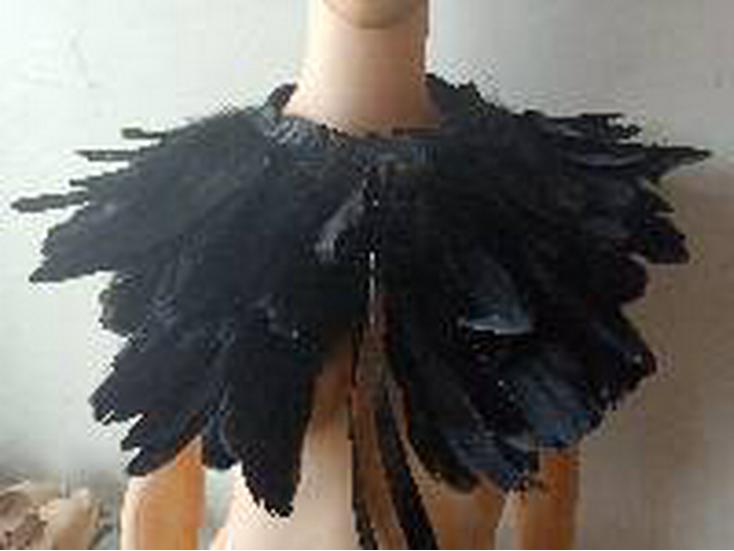 Double-Layer Goose Feather Shawl: Party Vest & Cowl