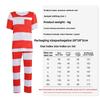Cosplay Prisoner Costume With Stripe Design For Halloween And Themed Events