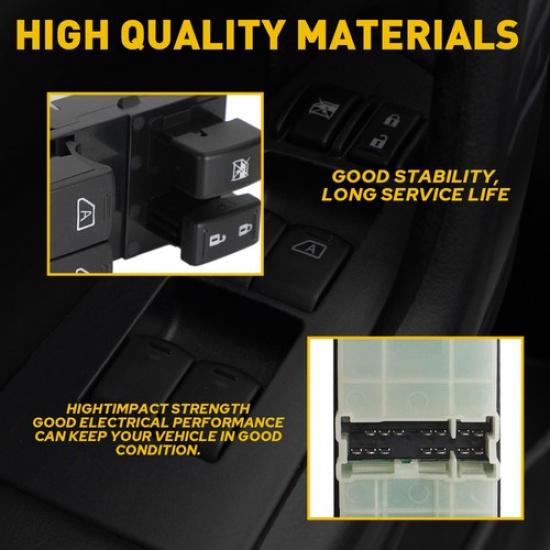 For Nissan Maxima 2009-2014 Power Master Window Control Switch Left Driver Side