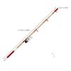 VICASKY 2-Piece Miniature Fishing Rod for Kids, Model Toys, Crafts, Dollhouses, and Decorations, Wooden