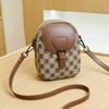 Bolsa de celular de alta qualidade, nova tendência de verão, bolsa de ombro popular e leve, bolsa pequena transversal estilosa para mulheres