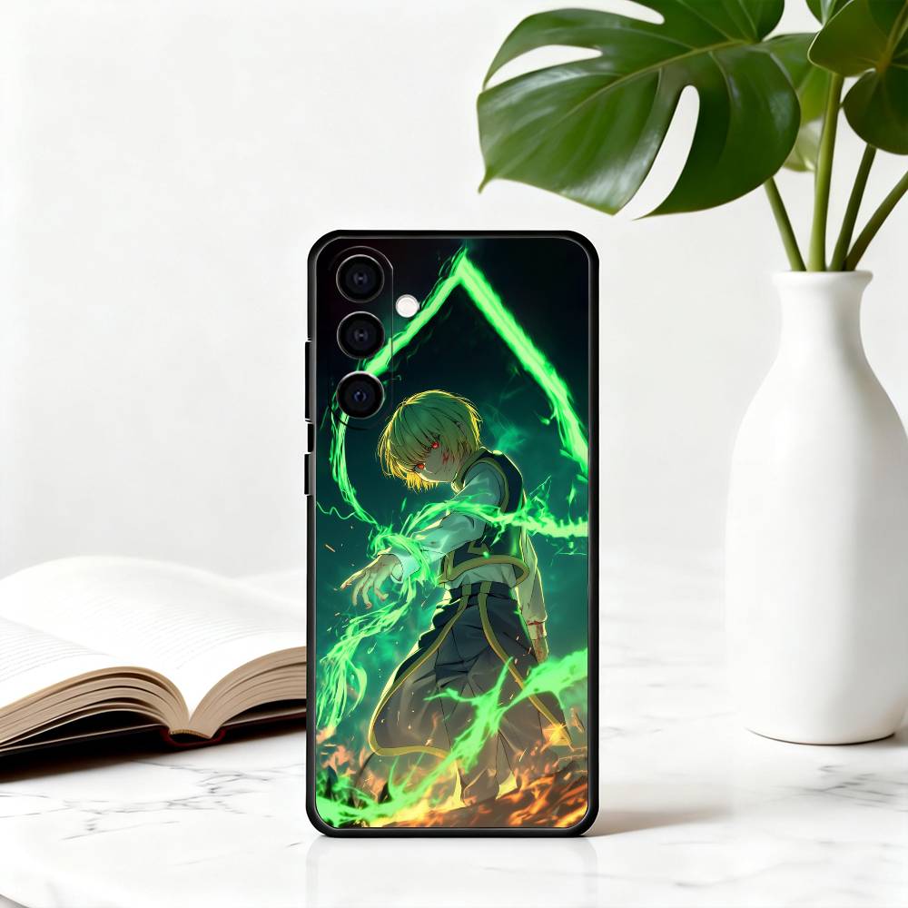 H-Hunter K-Kurapika H-Hunter-HKH Phone Case For Samsung Galaxy A73,A72,A71,A70,A53,A52,A51,Others Soft Black Cover