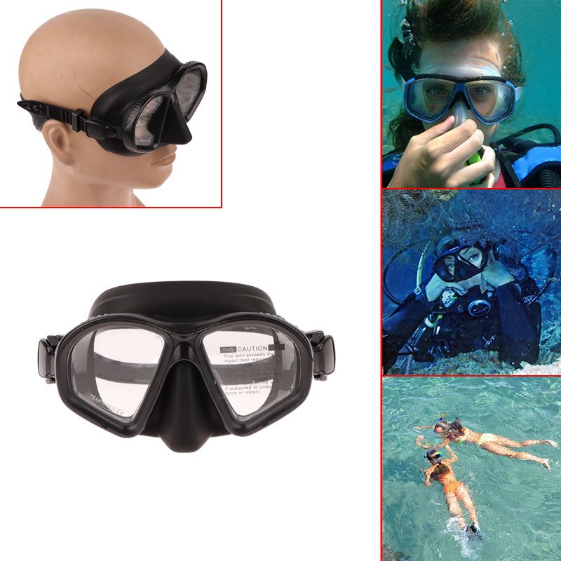 Silicone Skirt Tempered Glass Diving Goggles For Adults Diving Mask Optical Diving Glass Scuba Swimming Googles Tempered Glasses