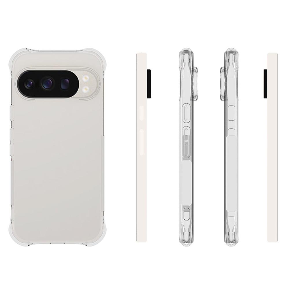 For Google Pixel 10 Pro/Pixel 10 Clear Case Anti-Shock TPU Phone Cover Reinforced Corners