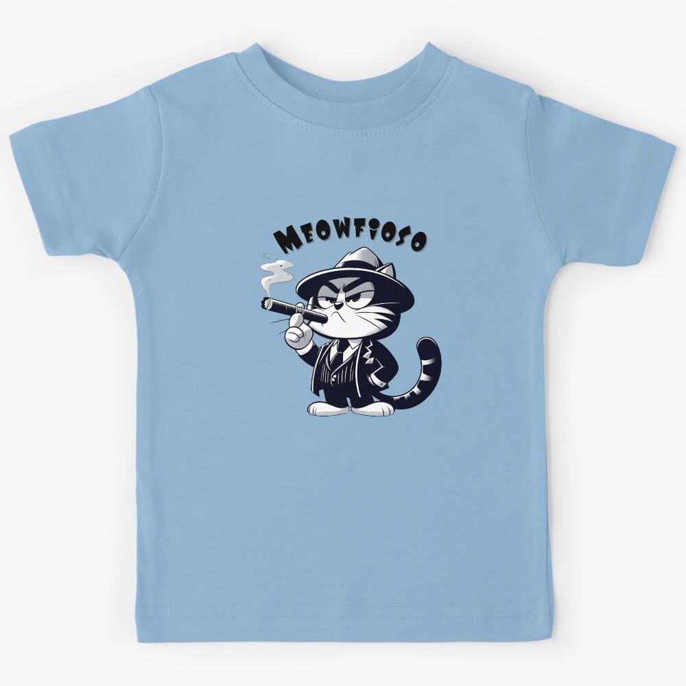 Mafia Cat Kids T-Shirt 100