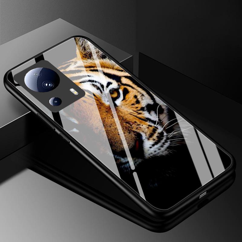 

Tempered Glass Case for Xiaomi 13 Lite 5G Cover 13Lite Painted Hard Case for Xiaomi Mi 13 Lite Phone TPU Bumper Xiaomi13Lite for Xiaomi 13Lite(6.55 )
