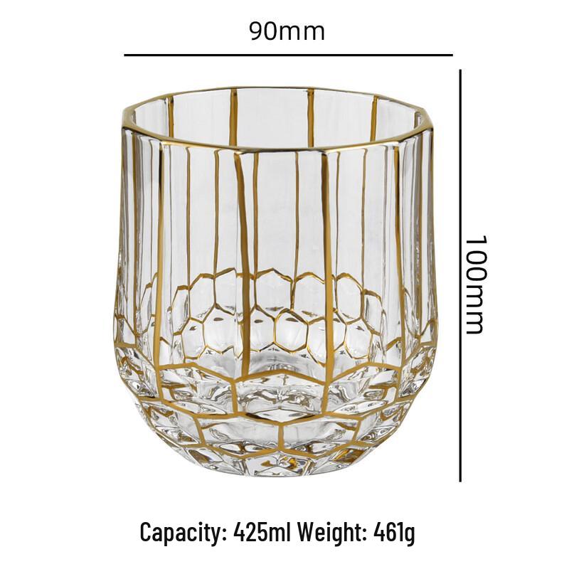

Shangqi European Light Luxury Crystal Whiskey Glass