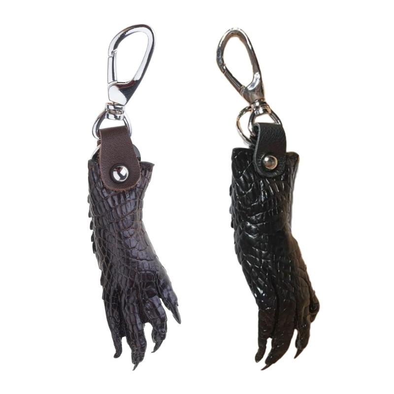 Ciondolo Portachiavi alla Moda a Forma di Artiglio di Alligatore Accessorio per Portafoglio Perfetto per Borse e Portachiavi