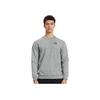 Li Ning Casual Sports Round Neck Pullover Knit Long Sleeve Sweatshirt Men sweatshirt Light-Gray AWDQB55-3