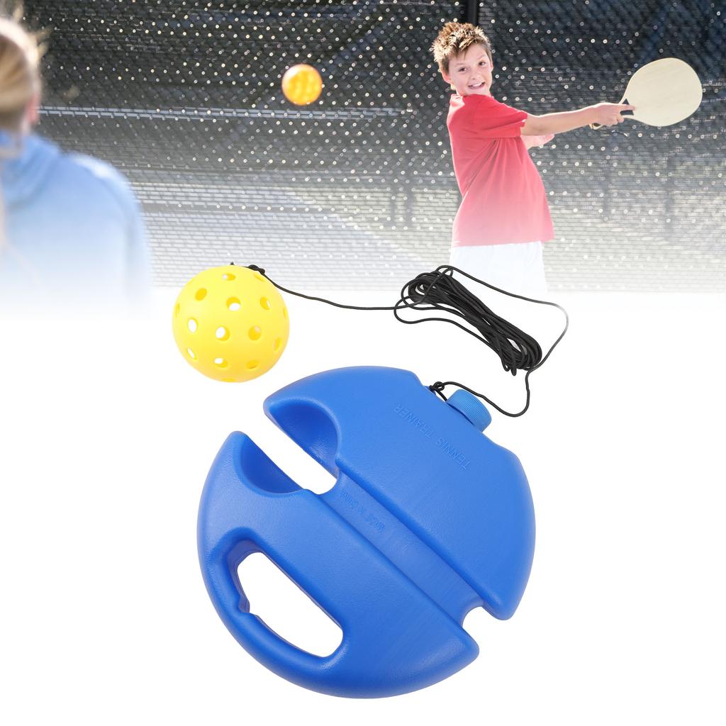 Pickleball Trainer Pickleball Practice Rebounder Hitting Training Tool with String 40 Hole Ball for