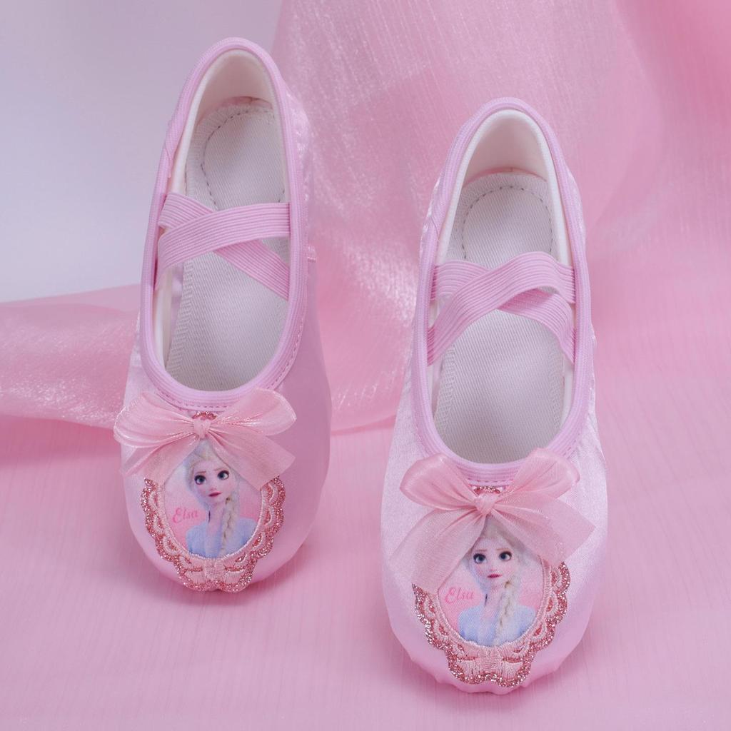 Blaue Katzenpfote Ballett-Tanzschuhe für kleine Mädchen - Stil 8119