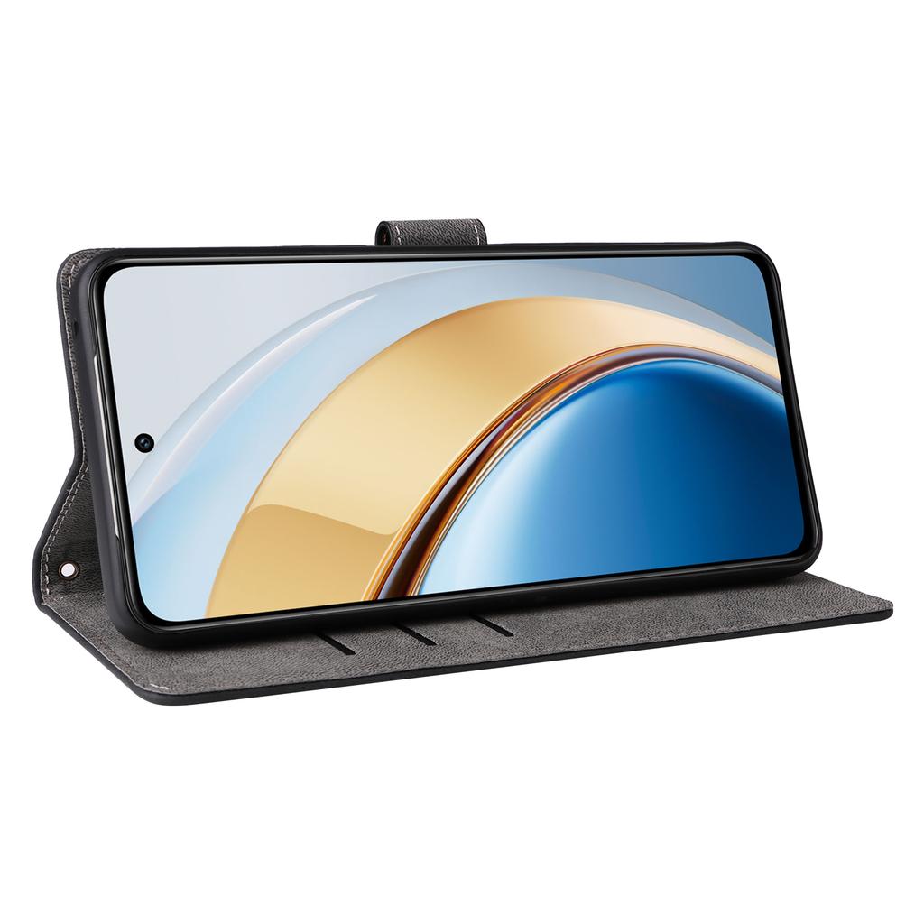 Wallet Phone Case for vivo V40 SE 5G 80W/V40 Lite (Indonesia) 4G/5G RFID Blocking PU Leather Cover Stand View