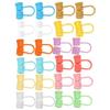 24Pcs Reusable Drinking Dust Proof Straw Tip Covers 8mm Straw-Topper Straw Tip