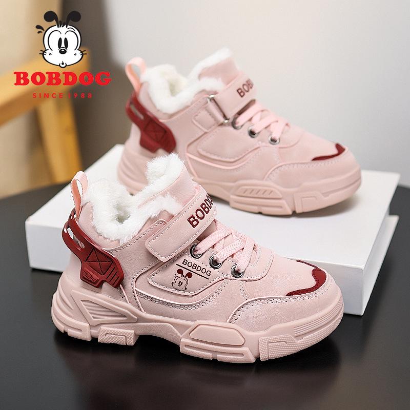 

Дитячі водонепроникні зимові чоботи Babudou з вельветовою підкладкою 34 рожевий