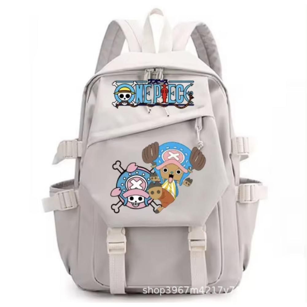 ONE PIECE High School Junior High School Student Elementary School Bag Luffy Fashion Trend Large Capacity Teen Backpack
