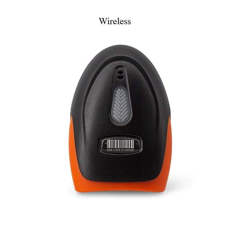 Support Mobile Phone iPad Bluetooth 2D Barcode Reader And S8 QR PDF417 2.4G Wireless Wired Handheld Barcode Scanner USB