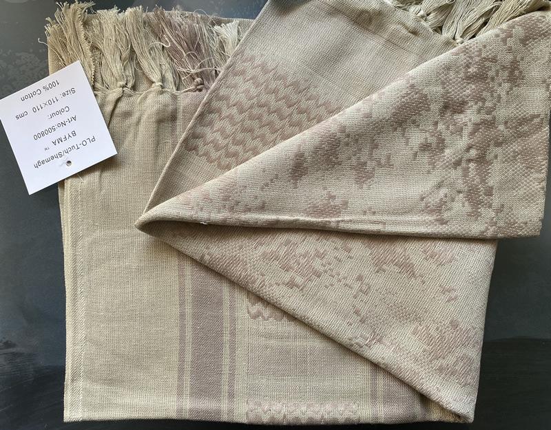 Military Camouflage Tassel Scarf - Outdoor Arab Shawl, Headscarf for Spring & Summer