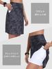 [YIRUIYA] Running Skirt, Plus Sizes, Skort, Golf Skirt, Women's Tennis Skirt, Pleated Skirt, Inner Shorts, Pockets, Lightweight, Breathable, Sweat-Wic