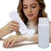 1 Pcs 30G 50G 100G White Talcum Powder Bottle Refillable Cosmetic Powder Dispenser Plastic Powder Container Empty Pots Bottles