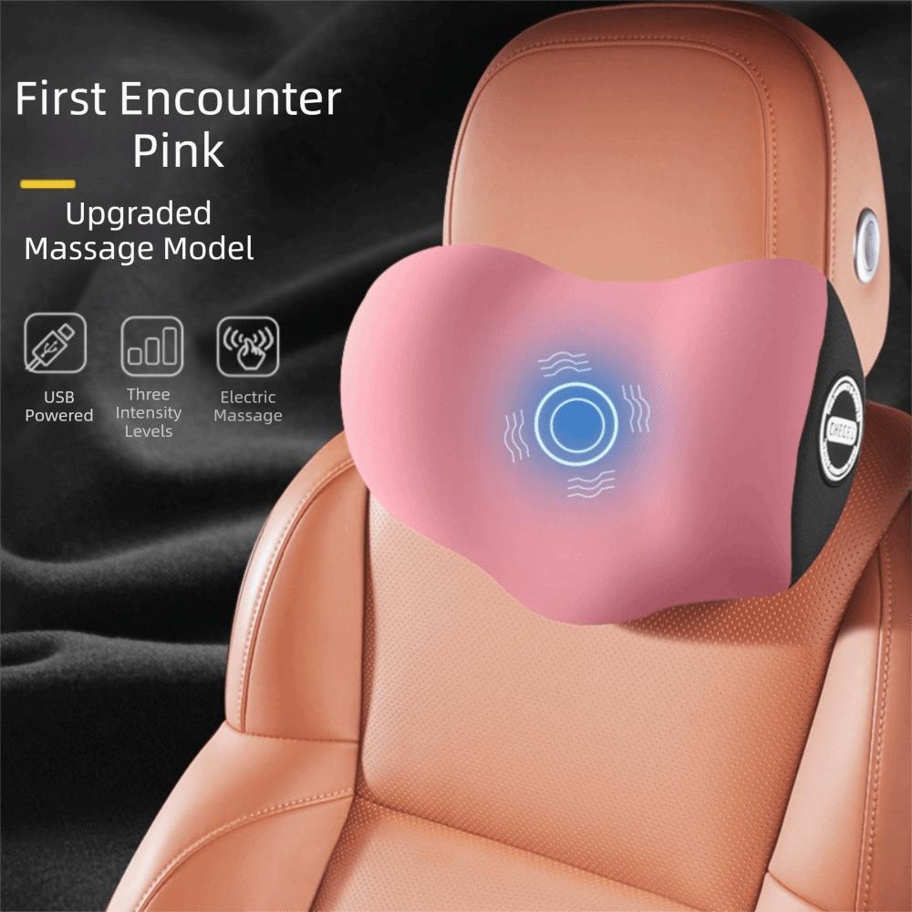 Electric Vibration Car Lumbar Support Pillow Ergonomic Electric Massage Seat Cushion  Vehicle