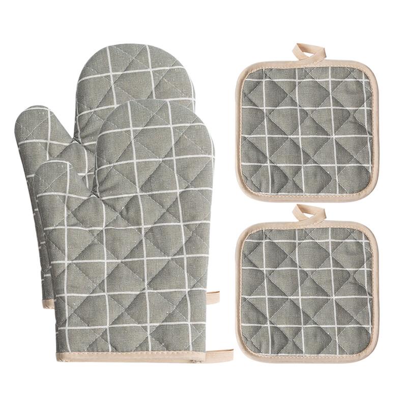 MDNG Thickened Heat-Resistant Kitchen Gloves