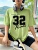 Dream City Number 32 Design Woman T-Shirts Polyester Multicolor T Shirt Hip Hop Summer Short Sleeve Y2K Breathable Clothing