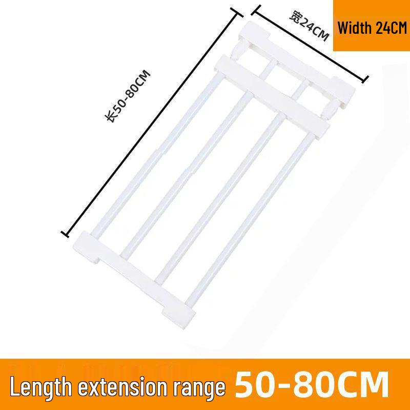 Indoor Pet Barrier: Removable No-Drill Dog Gate for Stairs & Balconies