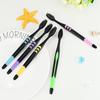 5-Piece Adult Bamboo Toothbrush Set with Soft Charcoal Bristles - Special Offer, Popular Style
