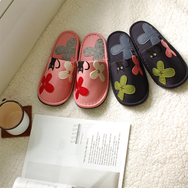 Noah Petal Slippers Navy