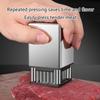 Steel Meat Hammer Convenient Double Side Meat Tenderizer Household Loose Meat Hammer Practical Kitchen Tool