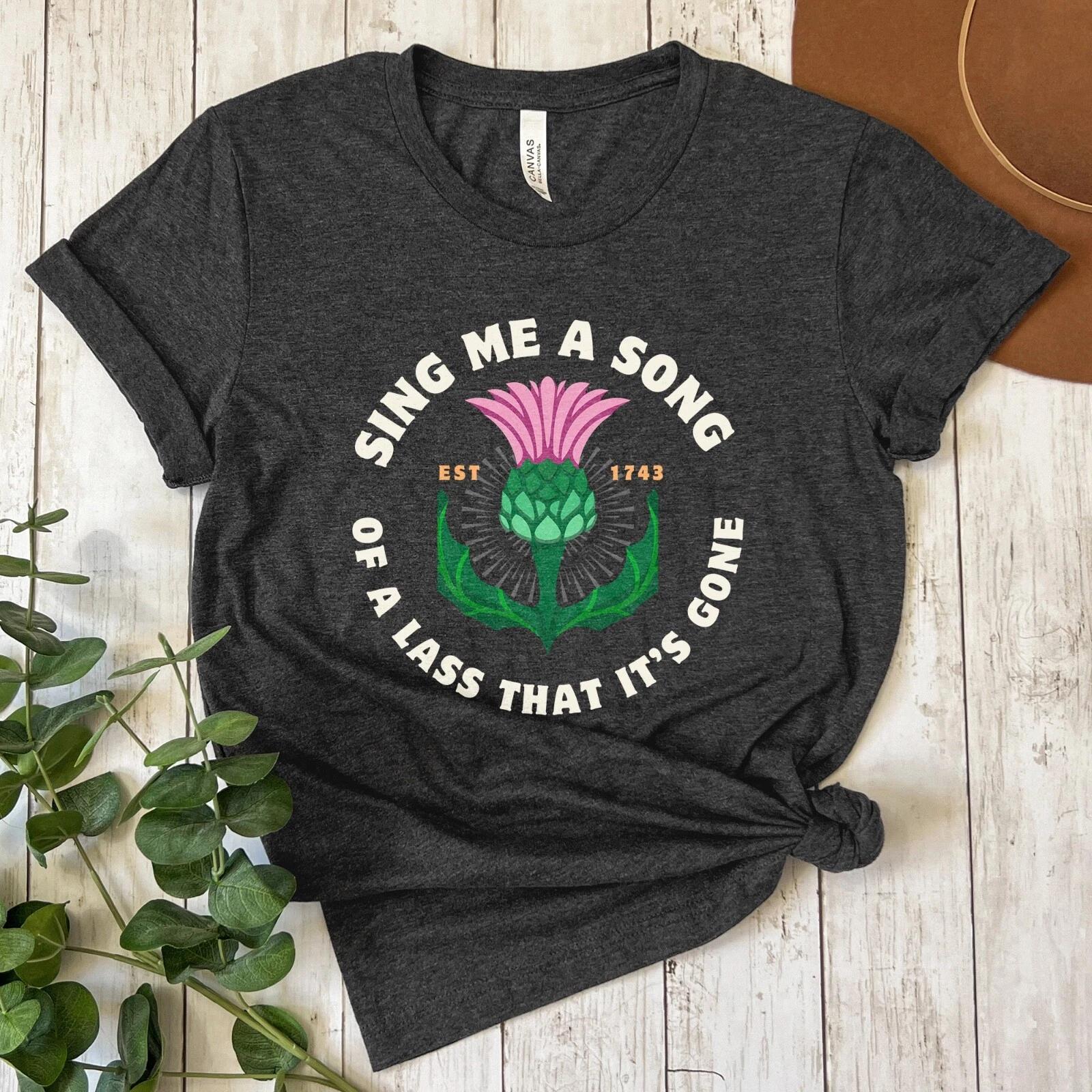 Sing Me A Song Outlander Shirt | Sky Boat Shirt | Outlander Tshirt 2XL