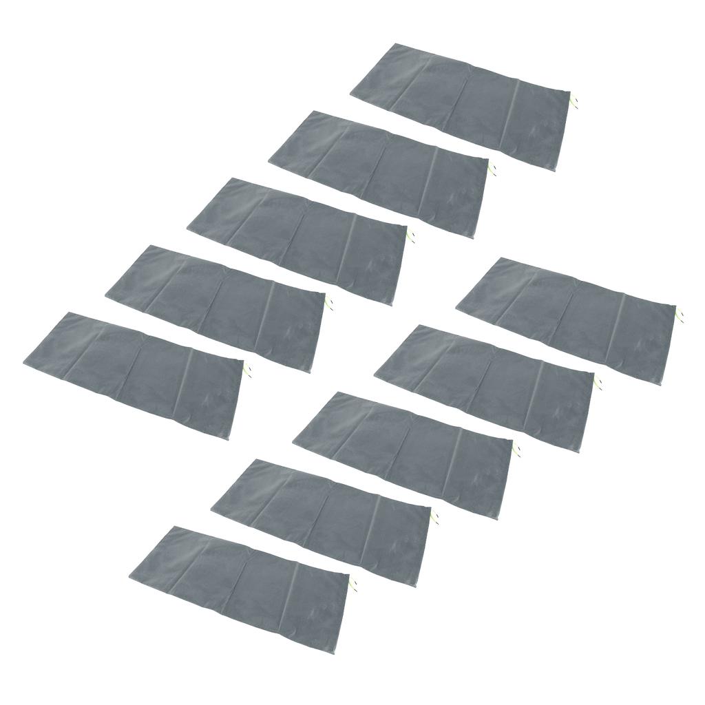10 Stück Sandsäcke für Hochwasser Professionelle Leere Regendichte Hochwasserschutz-Sandsäcke für Haustür Garage
