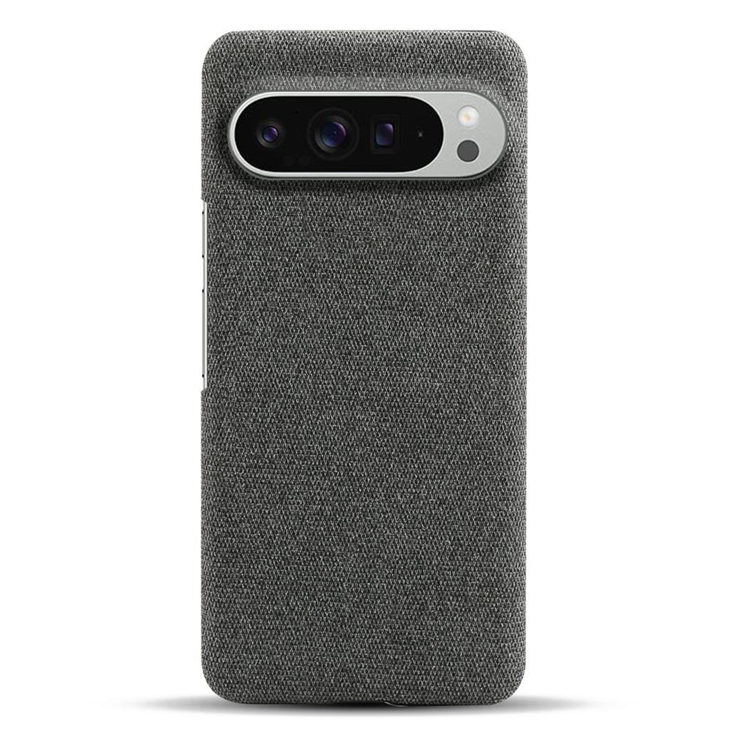 Pro pouzdro na telefon Google Pixel 10 Pro XL s látkovou texturou, proti poškrábání, ochranný zadní kryt z PC