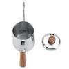 304 Stainless Steel Wooden Handle Drip Coffee Pot Long Gooseneck Spout Kettle