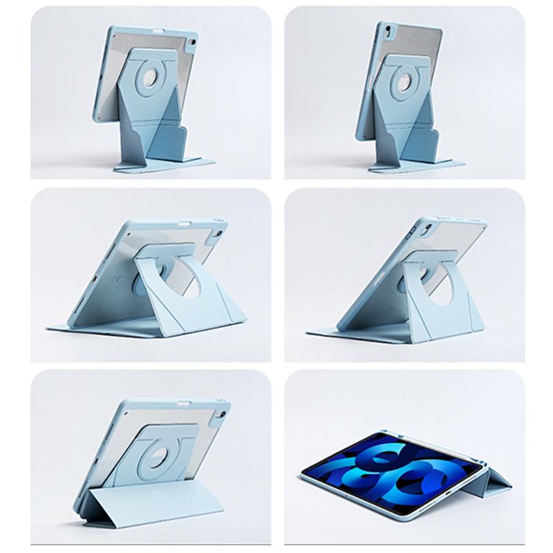 For iPad Air 11 (2025)/(2024) Rotate Case Magnetic Detachable Leather Tablet Cover