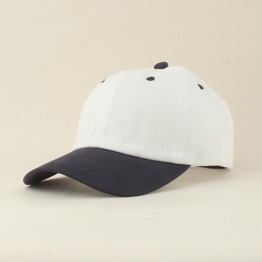 2026 Kids' Cotton Color Block Baseball Cap, Retro Sun Protection Duckbill Hat for Boys & Girls, Ages 3-8