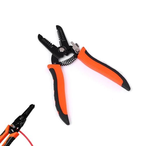 LOYELEY Multi-Function Wire Stripping Pliers, Wire Stripper, 0.6mm-2.6mm (10AWG-22AWG) Range, Multi-Function Wire Stripper for Electricians, Reduces H