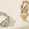 Scarf Ring Clip Women T-shirt Tie Clip Love Knot Scarf Holder Slide Clip for Shirts Silk Scarves Neckerchiefs Fashion Accessory