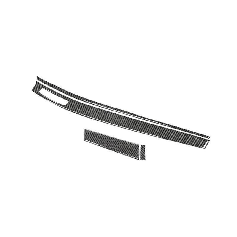 

Для Mitsubishi Lancer 2008 2009 2010 2011 2012 2013 Автомобильная внутренняя наклейка Мягкая карбоновая накладка на центральную панель приборной панели Декоративные полоски LHD