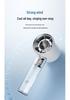 2026 Turbocharged Handheld USB Rechargeable Fan with Stepless Speed Control and Large Airflow