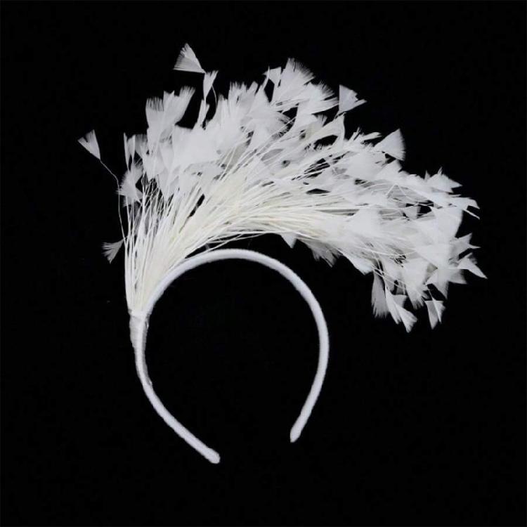 Practical Feather Hairband Hair Decors Headband For Halloween Costume Parties Stage Performances And Cosplay Event