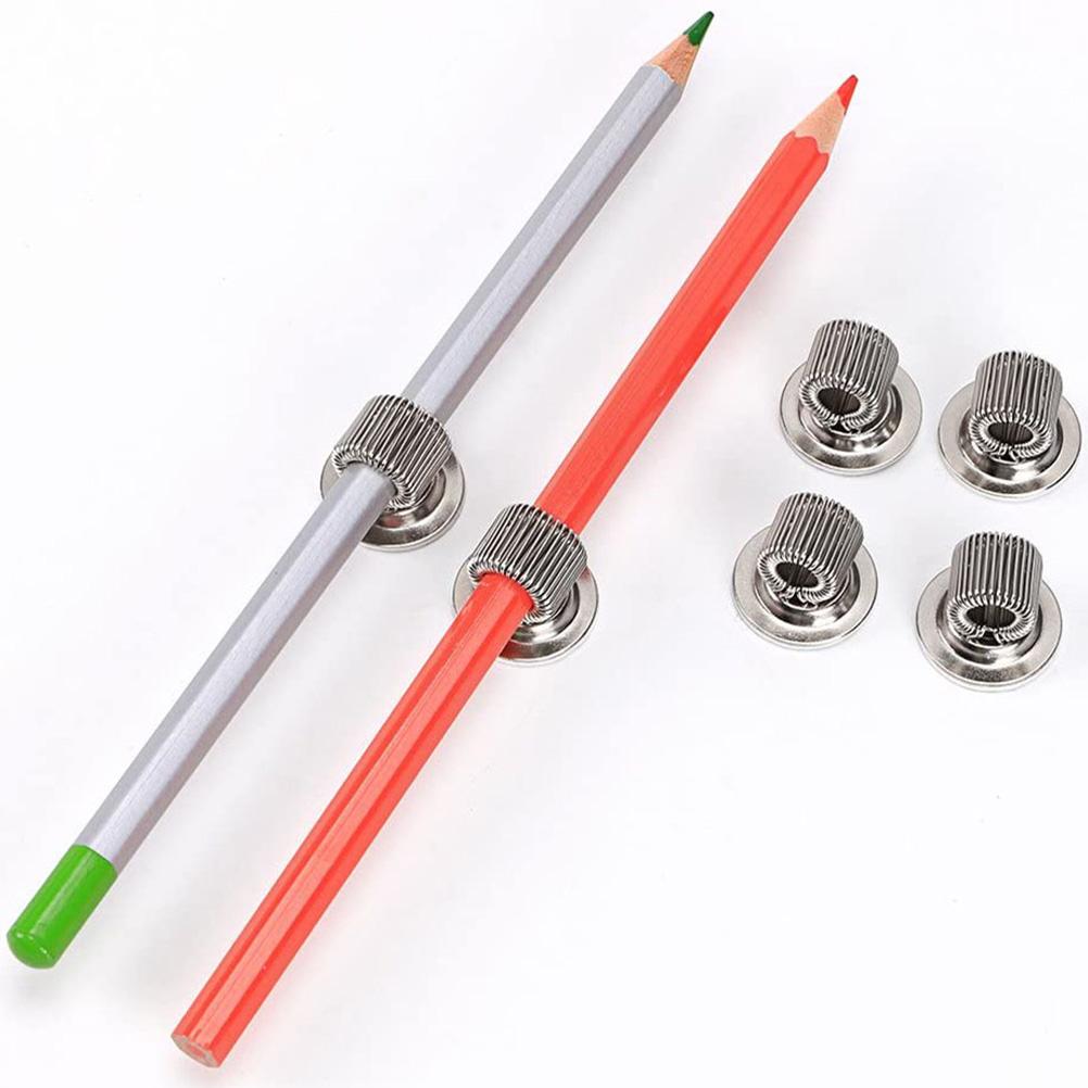 5 Pcs Metall Stift Clip Kleine Quellen Bleistift Halter Zubehör Professionelle Eisen Tragen-beständig Krankenschwester
