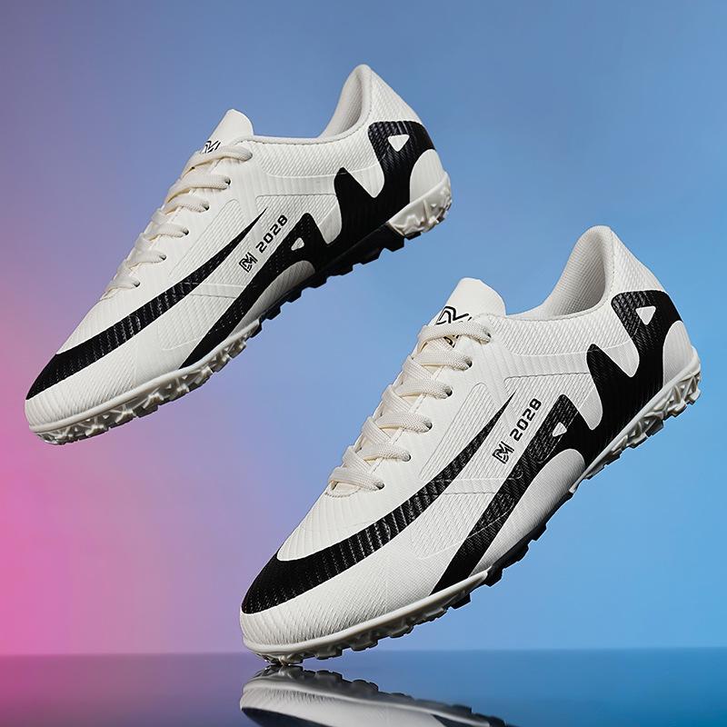 2286 Children's Football Shoes Adolescent Boys and Girls Student Broken Nails Adult Spikes Grass Sports Game Training Shoes