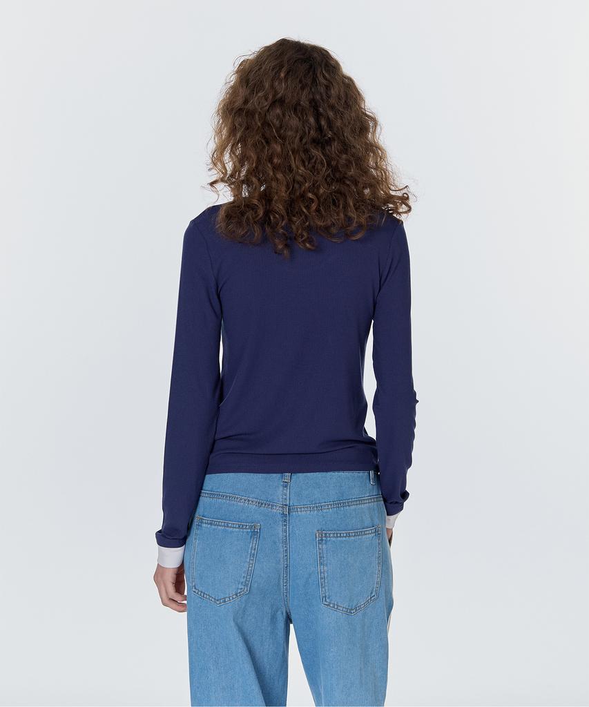 JUCYJUDY J Round Neck Layering T-Shirt (On) Jyts02Ag